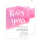 Pink Big Swash Invitations Image 3 of 8
